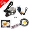 Electric Roti Maker And Designer Heart Shaped Pan (Buy 1 & Get 1 Free)