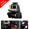 Leather Car Back Seat Organizer And Food Tray