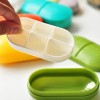 Six Slot Oval Shaped Pill Box Buy 02 And Get 02 Free