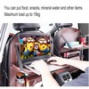 Leather Car Back Seat Organizer And Food Tray