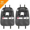 Leather Back Seat Organizer Pack of 02