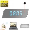 Wireless Security Table Cctv Camera Clock