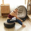 Inflatable Sofa With Stool