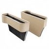 Car Seat Gap Filler Leather Cup Holder