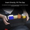 Car Seat Gap Filler Leather Cup Holder